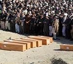 Bodies of 12 Afghan  Migrants Arrive in Kabul